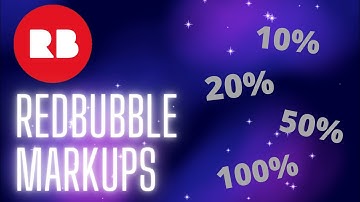 My Redbubble Pricing Strategy + How to Change Redbubble Markup
