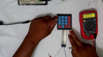 identificando un teclado matricial 1