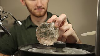 Cutting a Massive Gemstone Over 1000 Carats! How I Facet This Jumbo Quartz