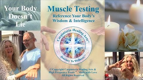 Short Promo - Muscle Testing - Reference Your Body