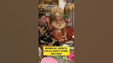 momen lucu ketika pengantin pria ngerjain pengantin wanita ‼️‼️#ngakak #lucu #pengantinviral #nikah