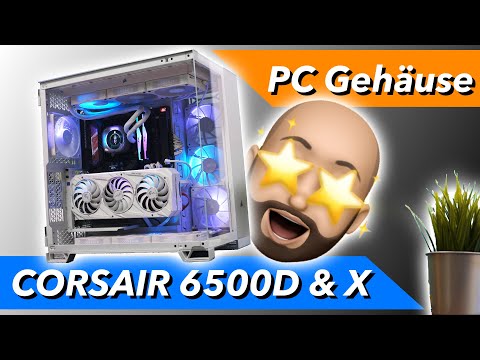 Das BESTE 2 Kammer PC Gehäuse? Corsair 6500D / X im Unboxing, Review \u0026 Test