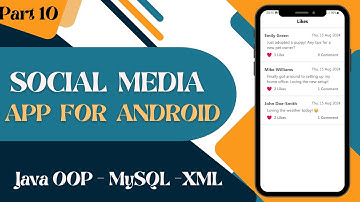Social Media App for Android using Java and MySQL (Part 10)