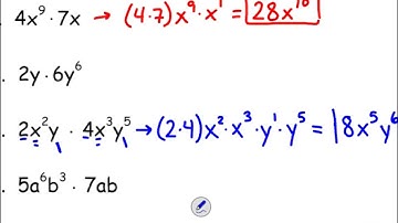Algebra 1AB: Section 6.1B - Properties of Exponents 2