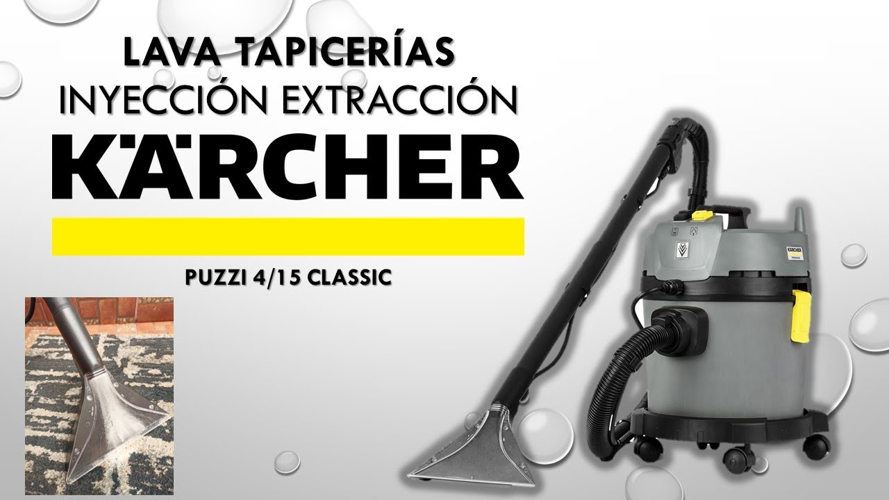 La máquina de Inyección Succión más ECONOMICA de Karcher