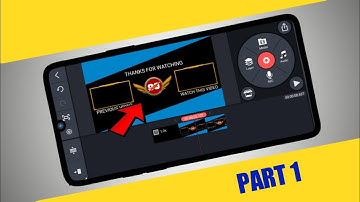 Finally, Outro Editing Tricks for Youtubers in Kinemaster | Part 1 | Outro for youtube videos