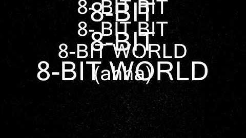 8-Bit World (Yourfavoritemartian) ft. Hoodie Allen (lyrics)