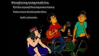 Story wa - nongkrong itu enak nya nyanyi bareng temen |bukan maen hp lalu diem