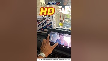 GT 10 Car Android Player installed in Brezza