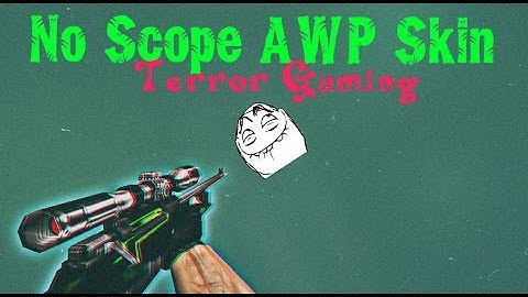 cs 1.6 No scope AWP Skin