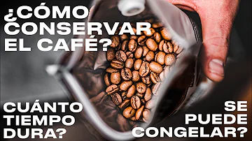 ¿Cuál es el mejor recipiente para guardar el café molido?