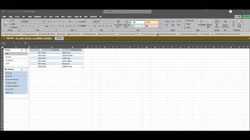 Dynamic & Vertical Excel Sidebar (Using simple Power query & VBA) Excel 垂直侧边栏