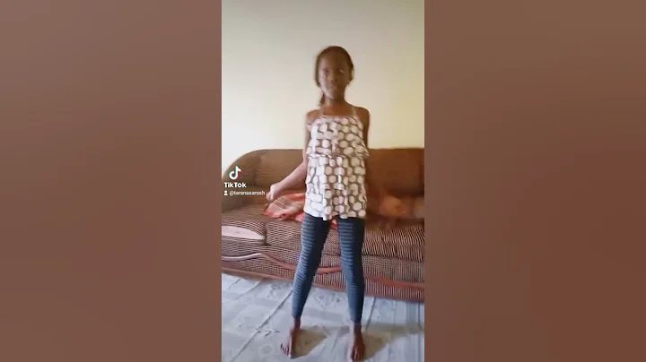 Baby Tara bending over