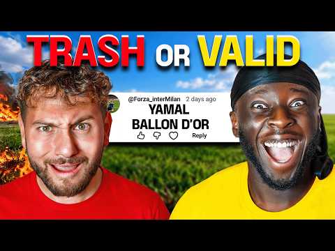 Reacting To 50 Controversial Subscriber Football Takes 🤬
