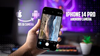 iPhone 14 Pro best Apple Camera App for Android smartphones | iOS 16 Camera 📸 screenshot 4