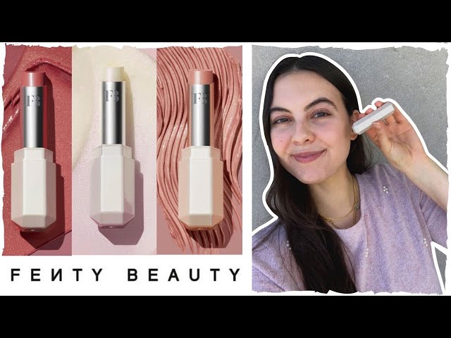 Fenty Slip Shine Sheer Shiny Lipstick Review + Swatches - The Beauty Look  Book