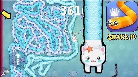 Top 3 Biggest Snake Died Like A Noob In Snake.Io! Epic Snakeio Gameplay