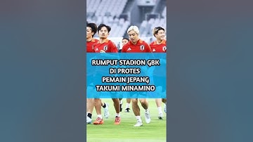 Rumput Stadion GBK Diprotes Pemain Jepang, Minamino dan Suzuki Soroti Kualitas Lapangan