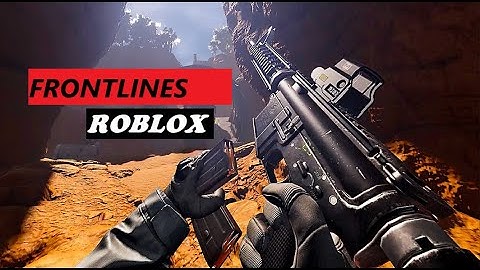 Roblox FRONTLINES the most realistic fps game on roblox LIVE