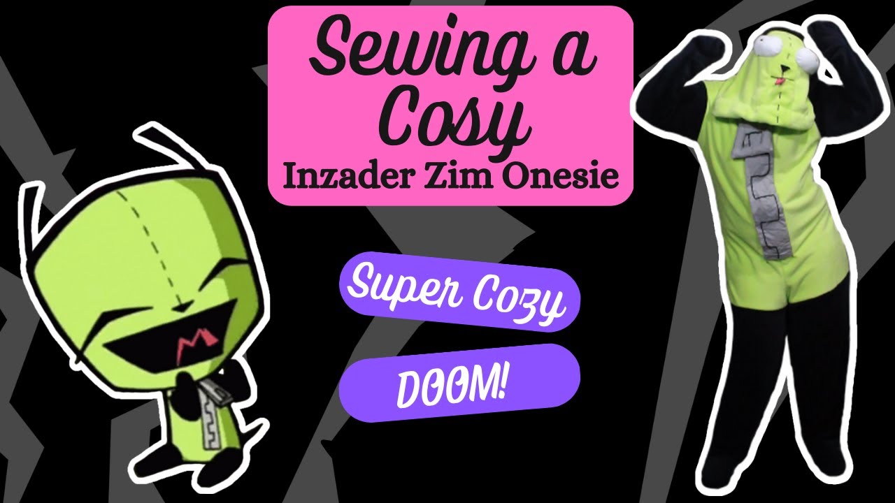 Conquer Comfort with Your Own Gir Onesie DIY Cosy Invader Zim