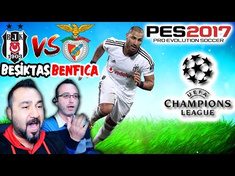 BEŞİKTAŞ-BENFICA UEFA ŞAMPİYONLAR LİGİ | PES 2017