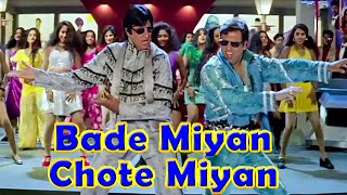 Bade Miyan To Bade Miyan | Amitabh Bachchan | Govinda | Udit Narayan | Sudesh Bhosle