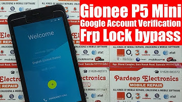 Gionee P5 Mini Google Account Verification Frp Lock bypass | Pardeep Electronics