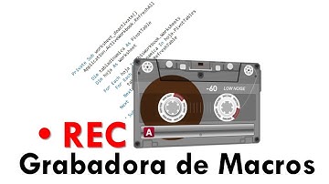 Macros 02. La Grabadora de Macros, Referencias absolutas y relativas. Excel 2013