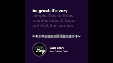 Preview - S5 E22: Josh Dzielak, Orbit