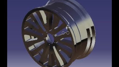 CATIA PART DESIGN VOLUME 3 WHEEL RIM DESIGN(JANT TASARIMI)