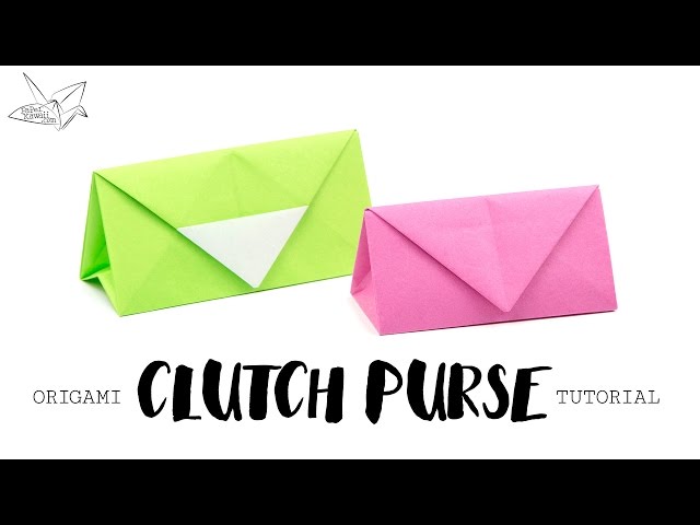 DIY Mini PAPER PURSE / Paper Craft /Origami Purse DIY / Paper Crafts Easy /  Handmade Purse - YouTube | Paper purse, Diy purse, Diy paper purses