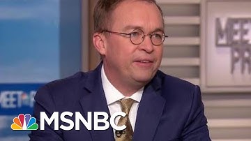 Mick Mulvaney May Already Be Eyeing The Exits | All In | MSNBC