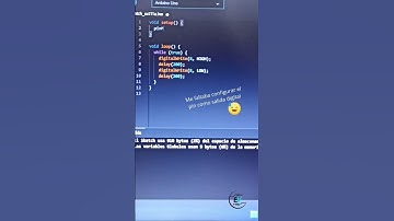 🚨Nunca te olvides de configurar las salidas y entradas😅 #electronicadigital #arduinolove  #arduino