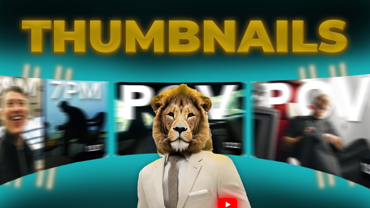How to do THUMBNAILS like a PRO