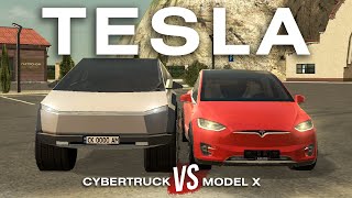 🚀КИБЕРТРАК vs ТЕСЛА MODEL X🚀 на BLACK RUSSIA