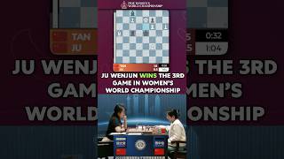 Ju Wenjun Wins The 3Rd Game Of The 2025 Womens World Chess Championship