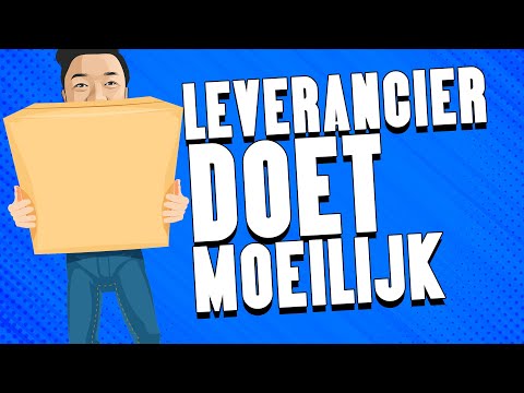 LEVERANCIER DOET MOEILIJK MET AANPASSINGEN, EN NU? VERKOPEN OP BOL.COM