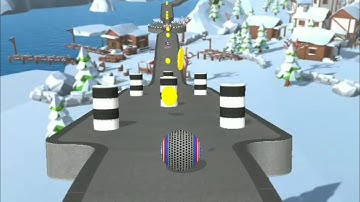 Rolling Ball Sky Escape : Level 135