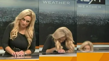 TV Meteorologist Passes Out Live on Air