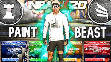 THIS PAINT BEAST BUILD IS A DEMIGOD AMONG MEN ON NBA 2K20 | BEST SPEED BOOSTING PAINT BEAST BUILD