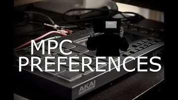 Akai MPC Touch / Live / X Preferences - Sequencer tab - PPQN . Tack mute and more