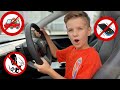 Mark learns safety rules of conduct for kids and parents