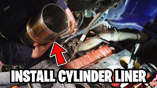 How to Install Cylinder Liners and Measure Liner Protrusion