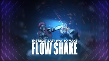 Easiest way to make Flow shakes | Alightmotion