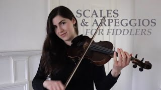 How SCALES &amp; ARPEGGIOS can help FIDDLERS (with ambient storm sounds :)