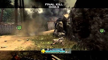 MW3 QUAD C4 Final killcam (HCS&D) [HD]