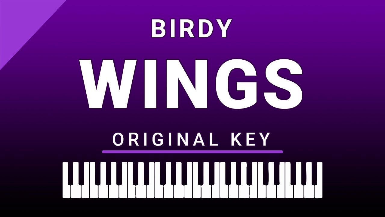 Wings (Piano Birdy YouTube