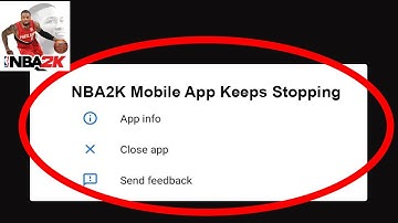 NBA2k Mobile App Keeps Stopping Problem Solved Android & iOS - NBA2k Mobile App Crash Issue