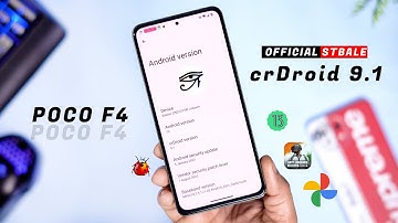 Official Crdroid 9.1 for Poco F4, Smooth ui, Hug Customization, Good Gaming but...