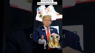 Donald Trump Releases Golden Sneakers Fox News Suggest It Will Get Black Votes